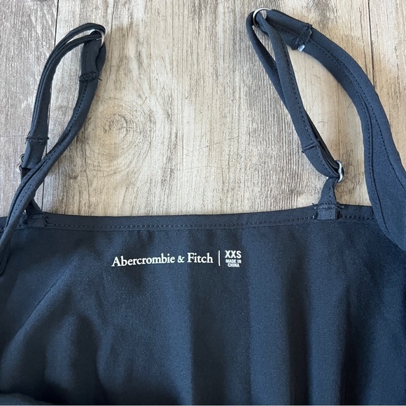 Abercrombie & Fitch Traveler Drawstring Romper in Black - Picture 5 of 5